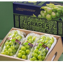 阳光玫瑰葡萄新鲜水果5斤礼盒晴王香印青提当季整箱批发顺丰包邮
